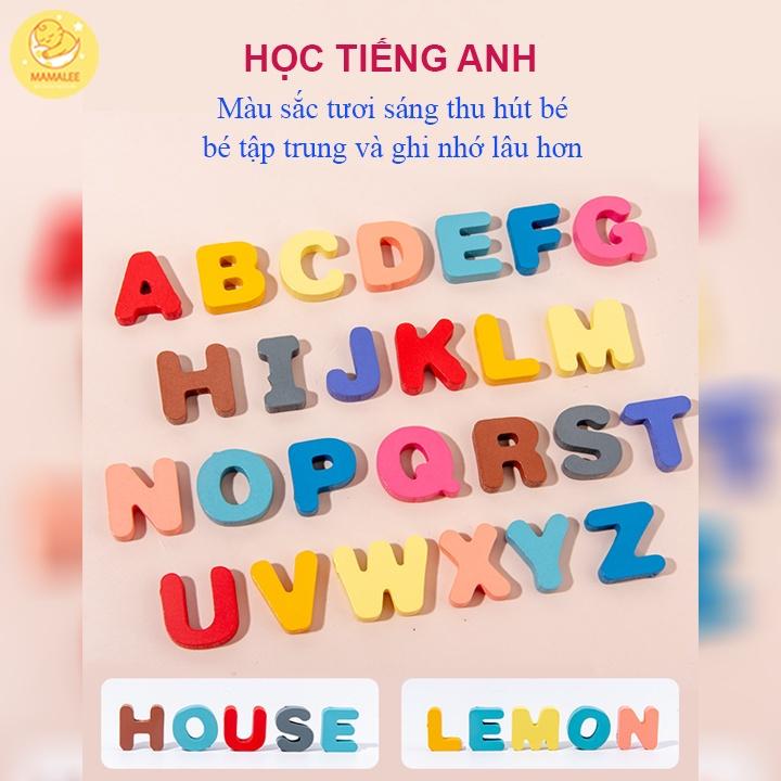 Bộ Bảng Gỗ Câu Cá Và Ghép Hình Phương Tiện Kèm Chữ Cái, Chữ Số, Hình Học - Đồ Chơi Giáo Dục