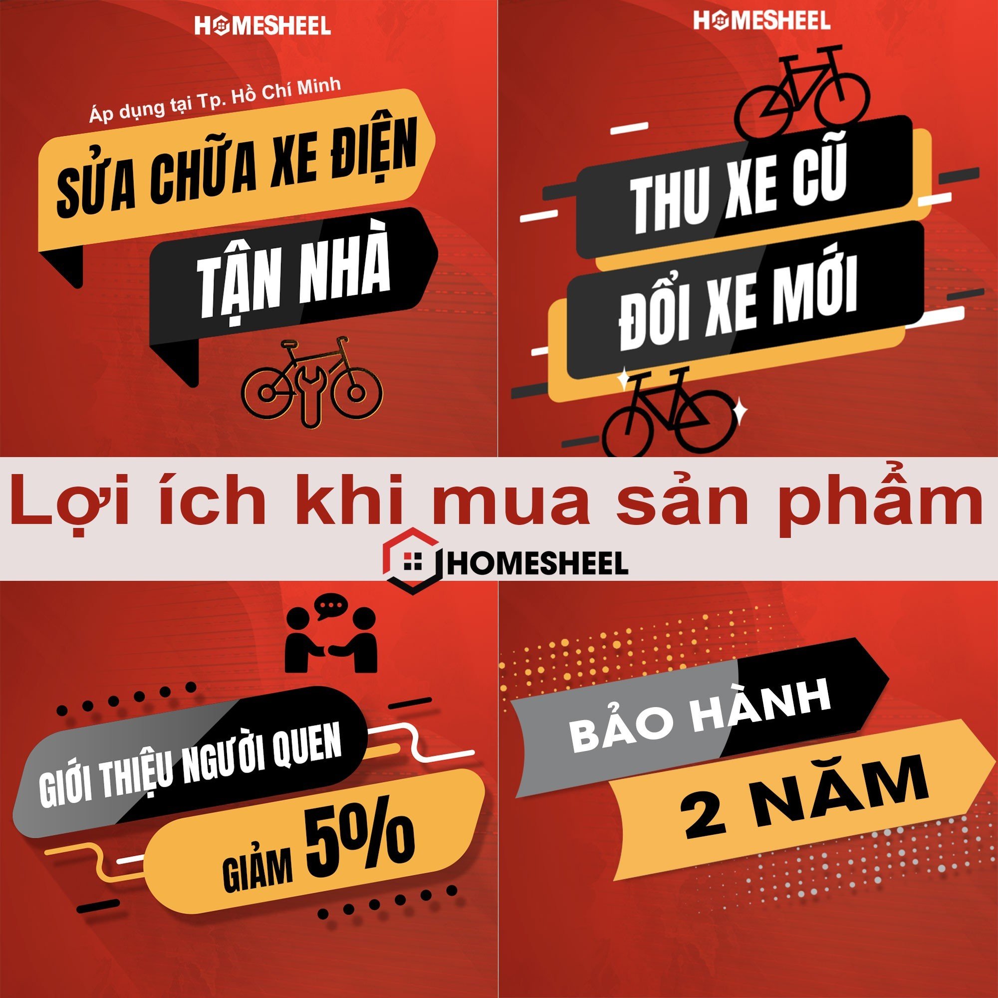 Xe Điện Scooter Gấp Gọn Thông Minh Homesheel Scooter X8