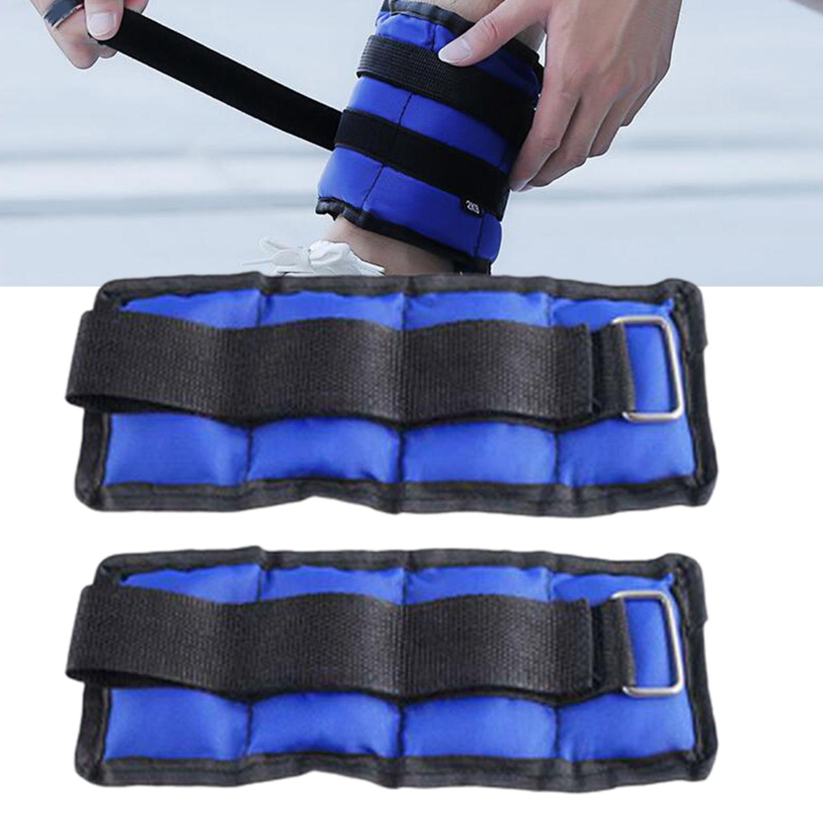 2x Wrist Ankle Weights Women Men Strength Training Arm Leg Weight Straps