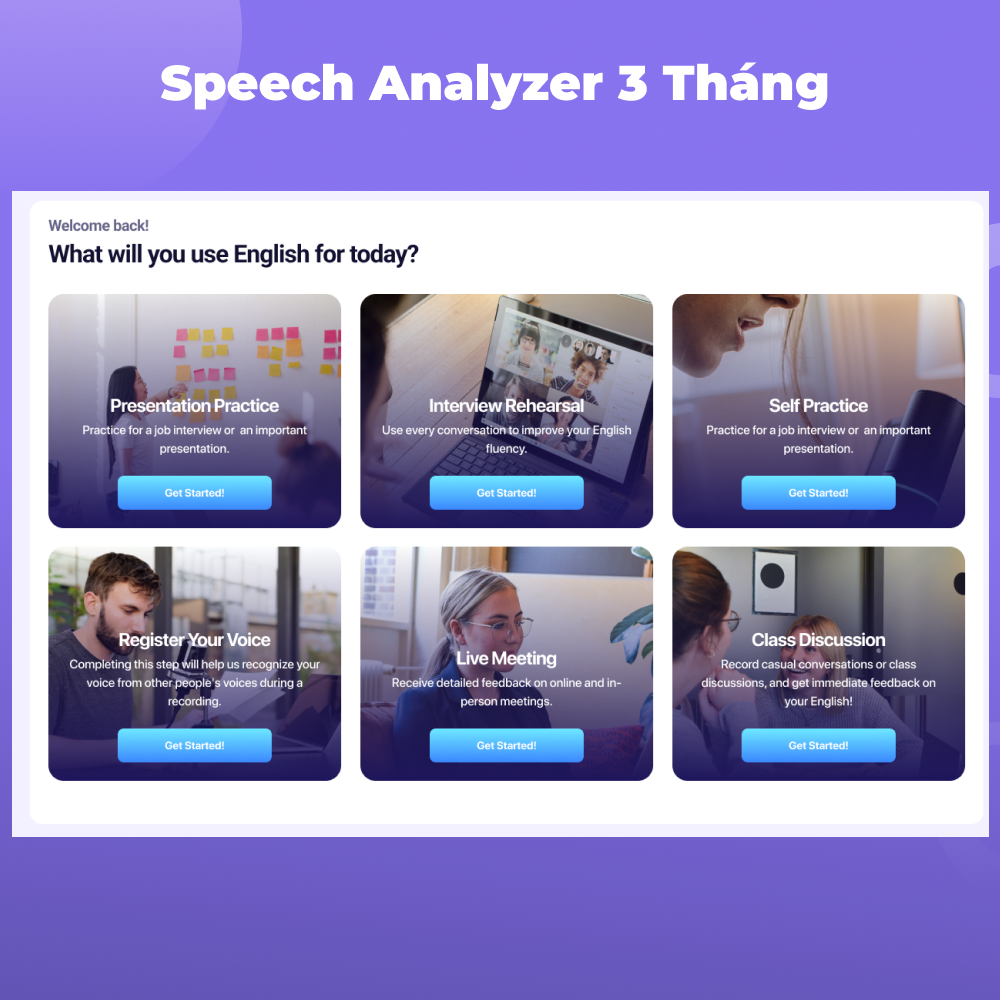 Combo Phần Mềm Speech Analyzer 3 tháng và Khóa luyện thi chứng chỉ quốc tế ELSA by HarperCollins-Skills For TOEFL iBT