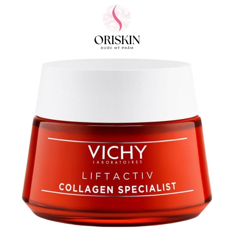 Kem Dưỡng Ngăn Lão Hóa, Sáng Da Vichy Collagen Liftactiv Collagen Specialist Chuyên Biệt (50ml)