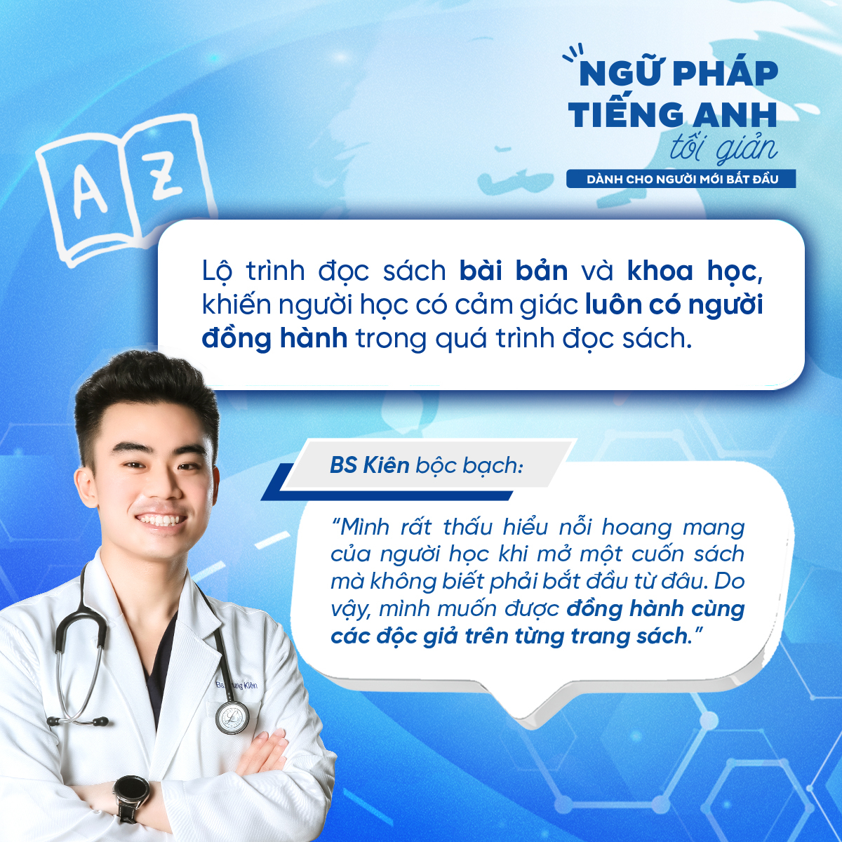 Sách Ngữ Pháp Tiếng Anh Tối Giản dành cho người mới bắt đầu - Tác giả BS. Đỗ Trung Kiên