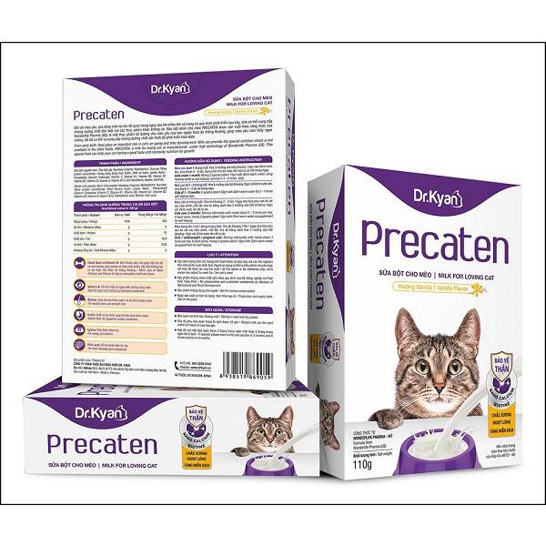 Sữa cho mèo - Dr.Kyan Precaten - Sữa bột cho mèo 110g