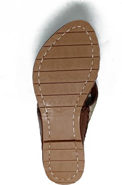 Dép nữ Huy Hoàng da trăn màu nguyên thủy HT7304