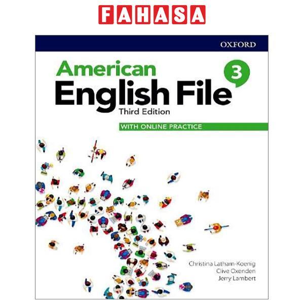 American English File Level 3 Students Book With Online Practice - 3Rd Edition