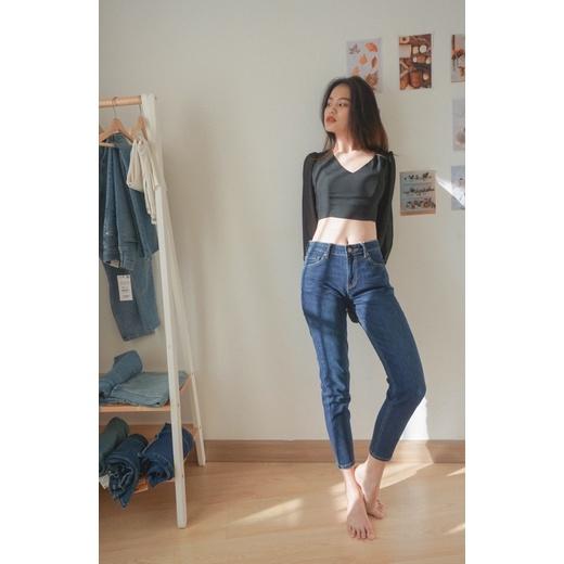 Quần jean baggy nữ mềm mát