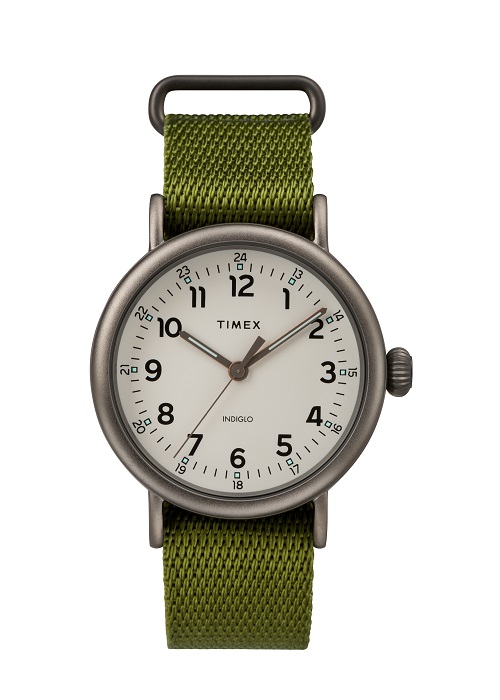 Đồng Hồ Dây Da Nam Nữ Timex Standard 40mm Leather Strap Watch - TW2T20300