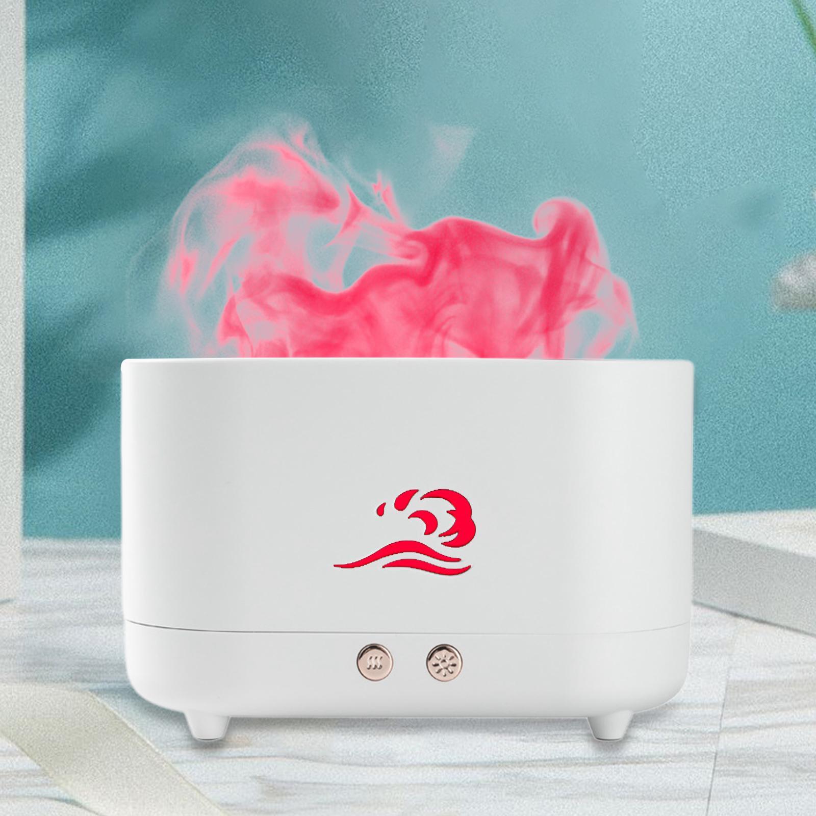 Flame Humidifier  Diffuser USB Powered Quiet for Office Bedroom Home