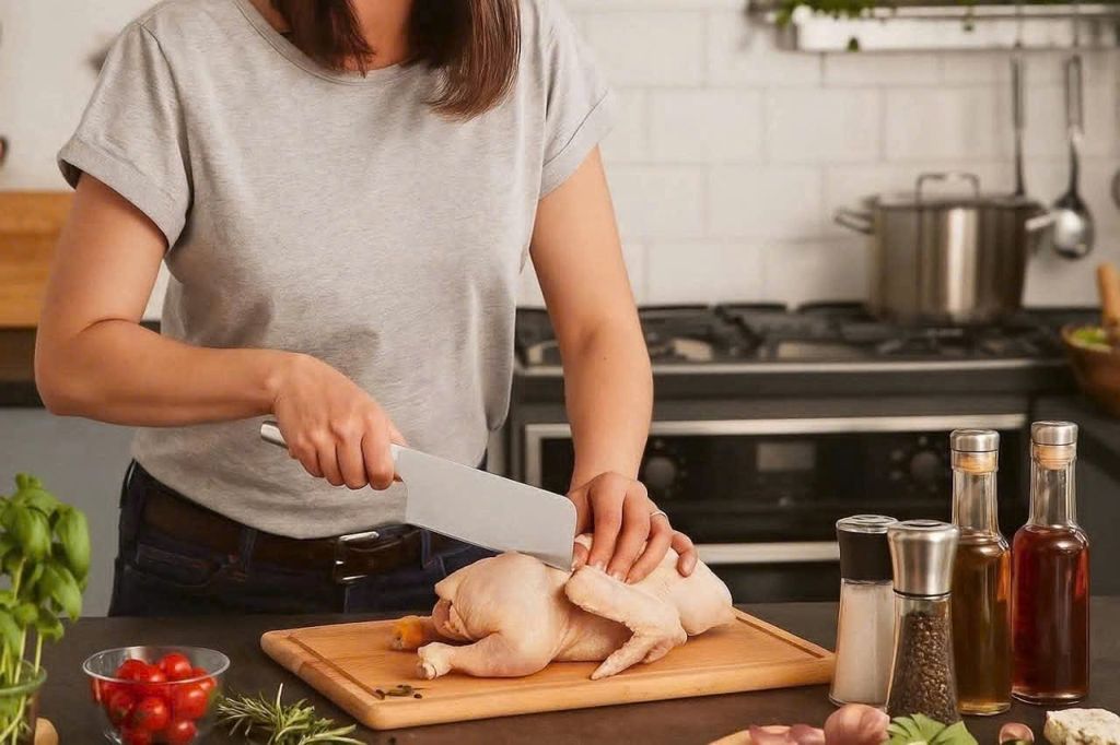 Dao chặt Fissler Essential 16,5cm hàng chính hãng