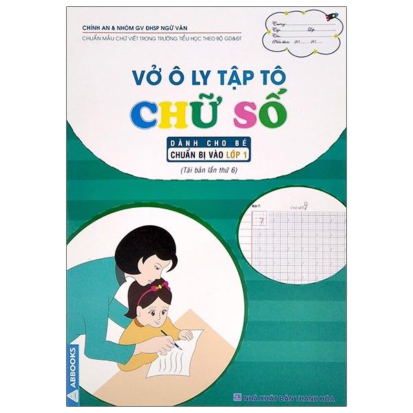 Vở Ô Ly Tập Tô Chữ Số