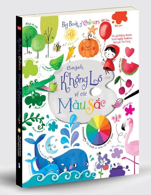 Sách Tương Tác – Big Book – Cuốn Sách Khổng Lồ Về Các Màu Sắc Tái Bản 2018