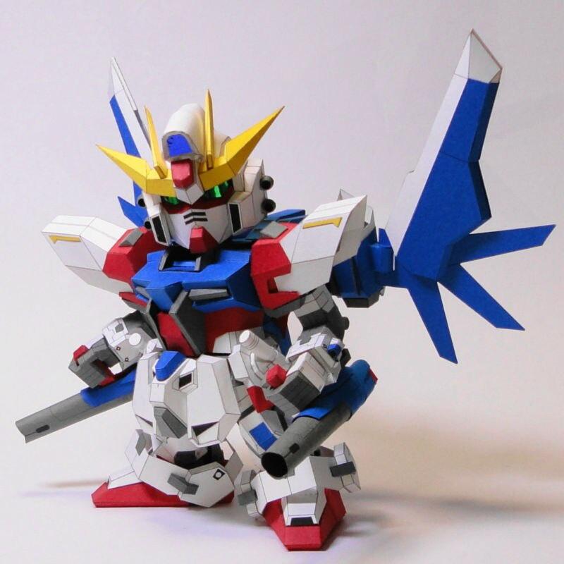 Mô hình SD Gundam GAT-X105BFP Build Strike Full Package