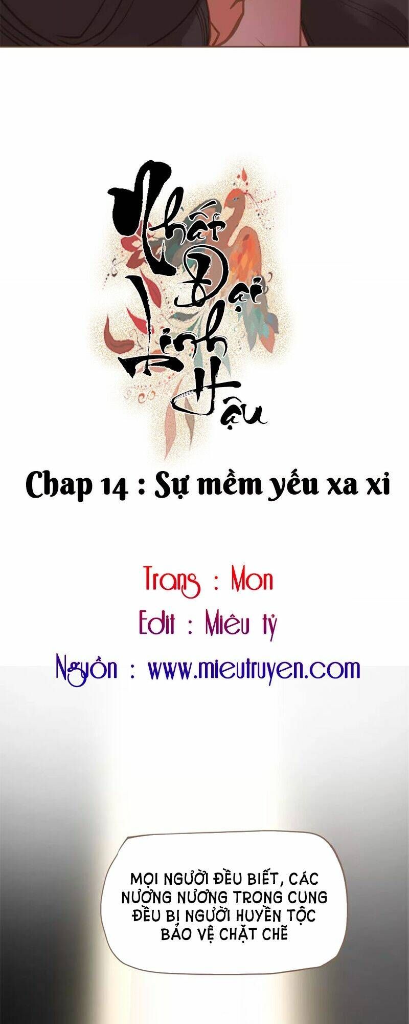 nhất đại linh hậu chapter 14 5