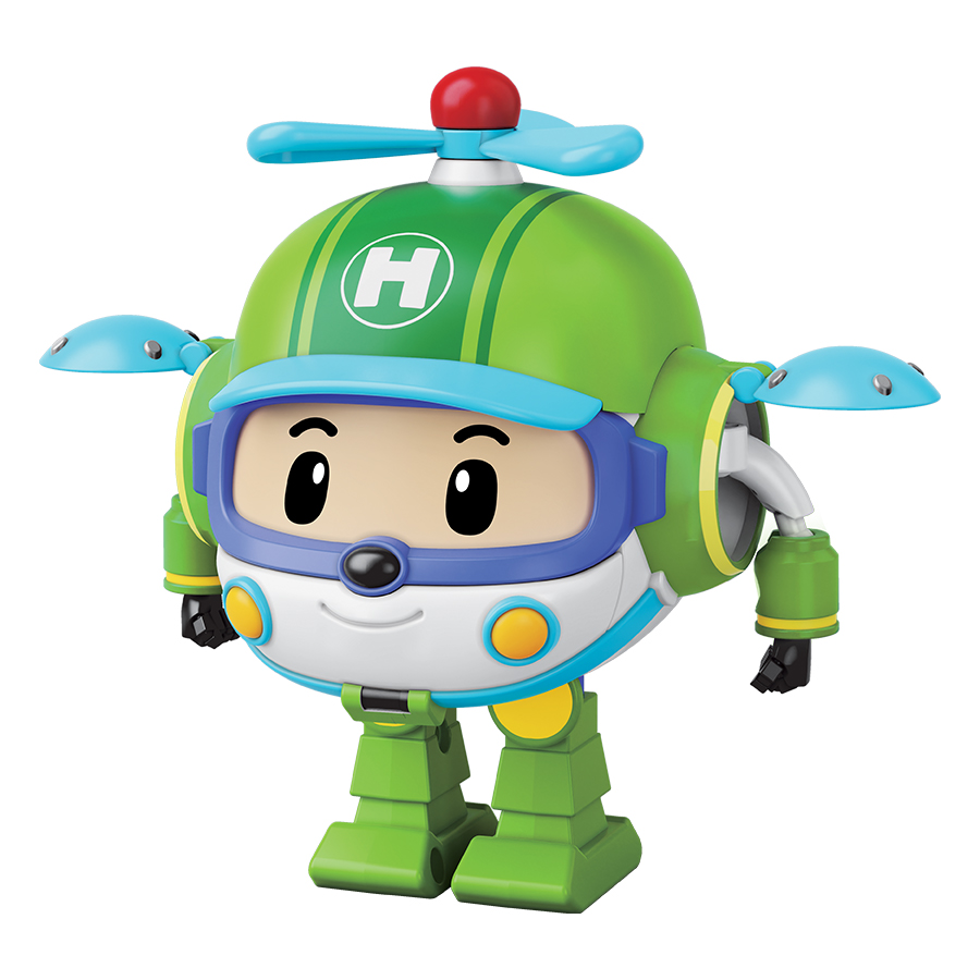 Đồ Chơi Robot Biến Hình Máy Bay Cứu Hộ Babe Helly ROBOCAR POLI ZR918