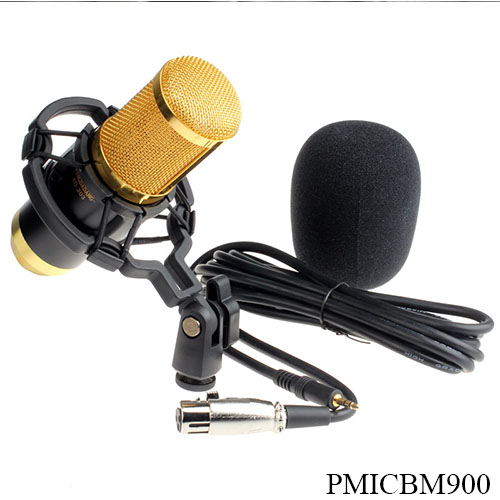MICRO THU ÂM TẠI NHÀ CHUYÊN NGHIỆP BM900 GIAO MÀU NGẪU NHIÊN