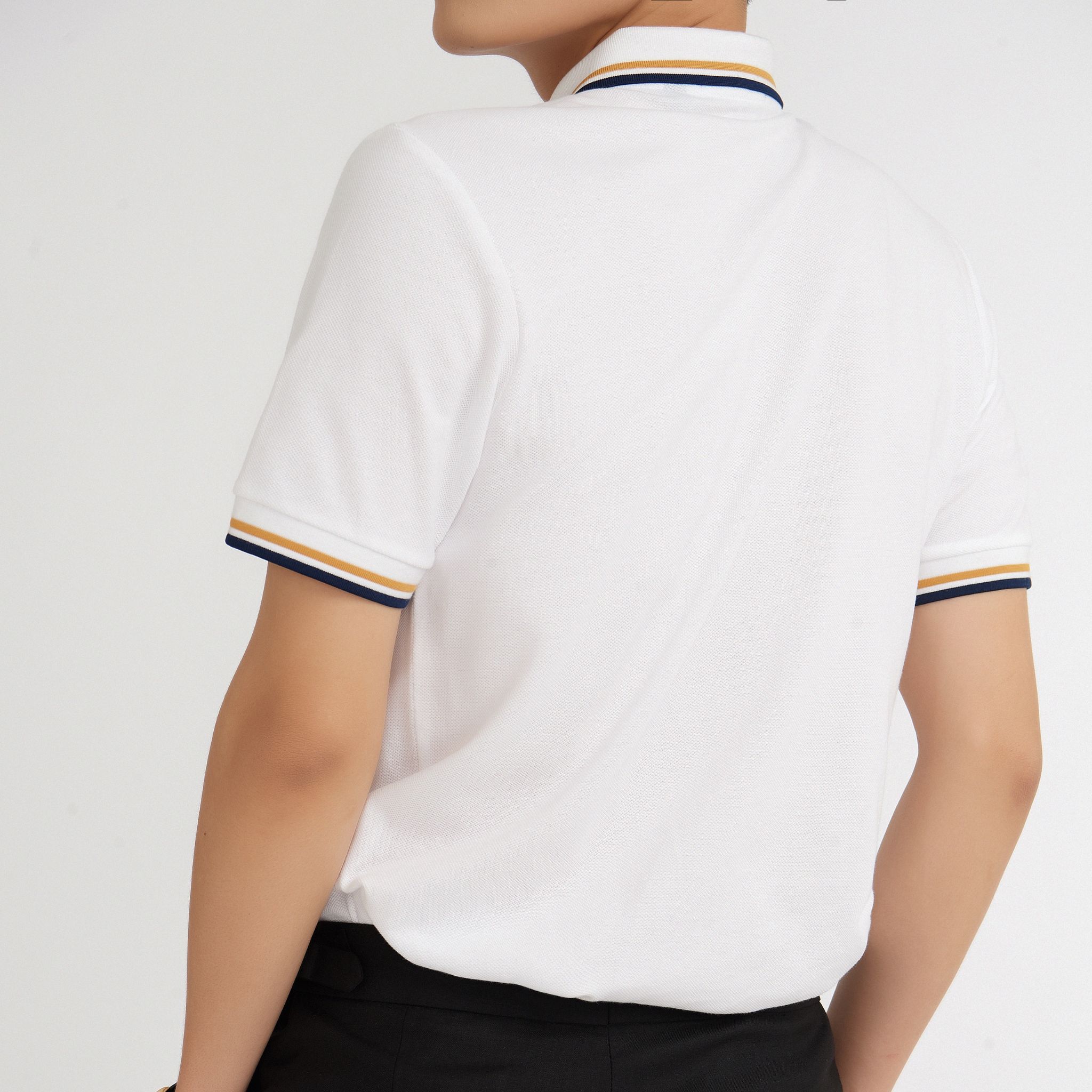 Áo Polo Nam Vải Cotton Cá Sấu Gai Cao Cấp BARRY - PM1233