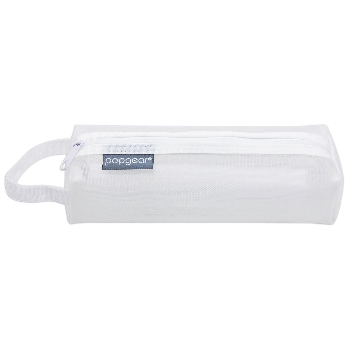 Bóp Viết Lưới Vuông - popgear 81220 - Màu Trắng
