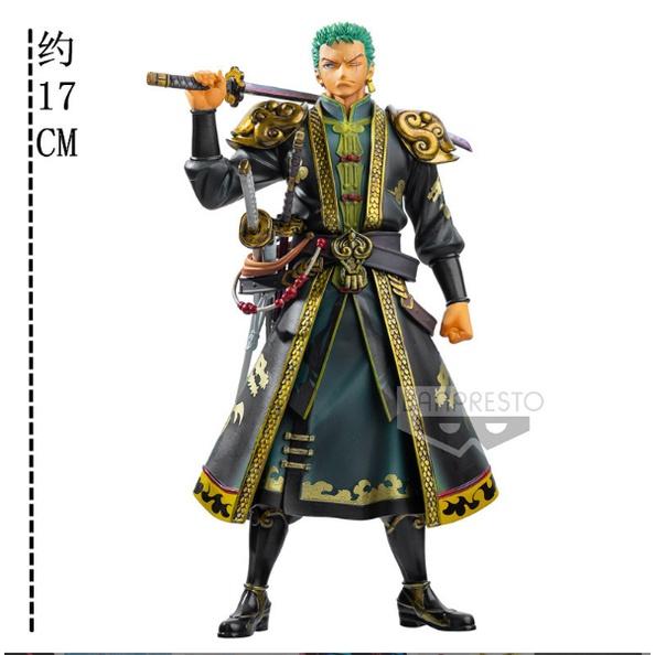 Mô hình Luffy Zoro phong cách china - vua hải tặc