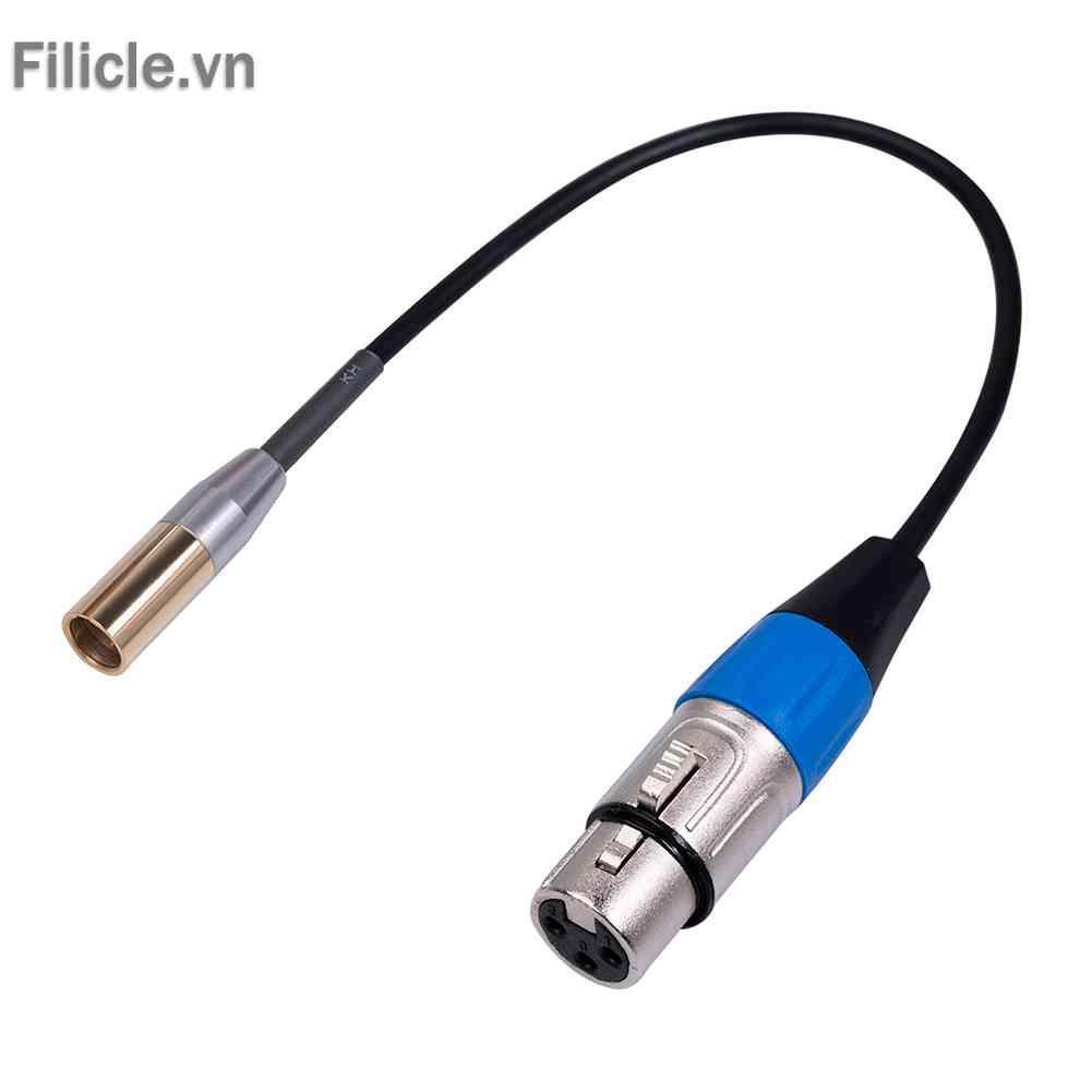 Cáp Chuyển Đổi XK101K18 Mini XLR Đực Sang XLR Cái Cho Máy Ảnh
