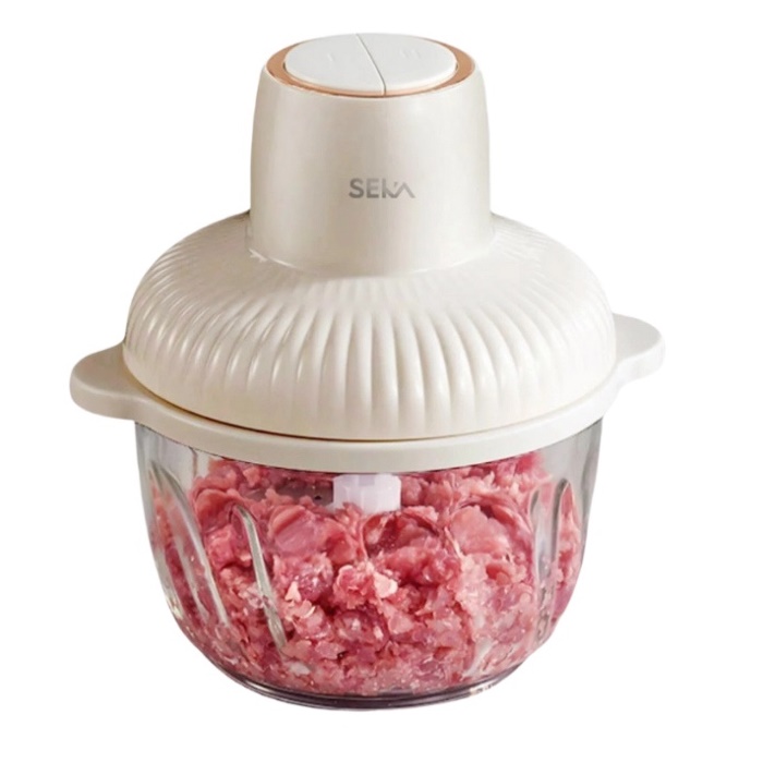 Máy Xay Thịt, Thực Phẩm Đa Năng SEKA SK2286 Cối Thủy Tinh 2L - 500W - Hàng Chính Hãng