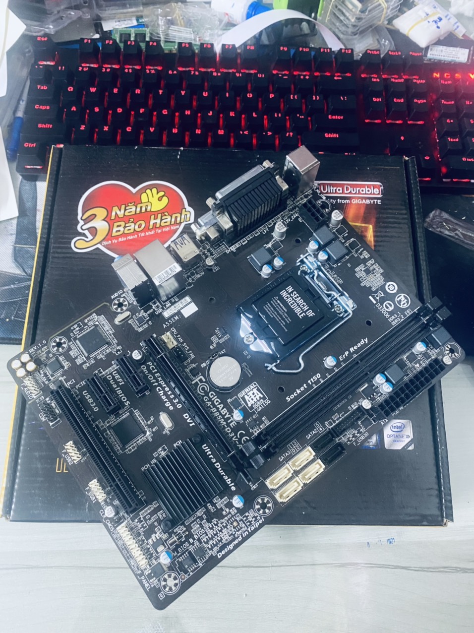 Bo Mạch Chủ (Mainboard) Gigabyte B85M-D3V-A - Hàng Chính Hãng