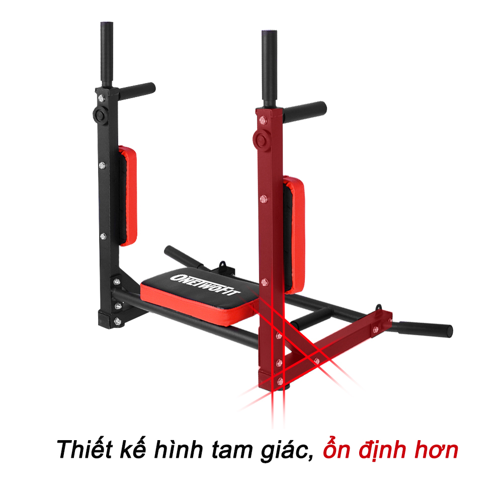 OneTwoFit Xà Đơn Đa Năng Treo Tường Wall Pull Up Bar OT126