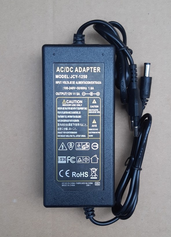 Bộ Adaptor đổi nguồn 12V 5A