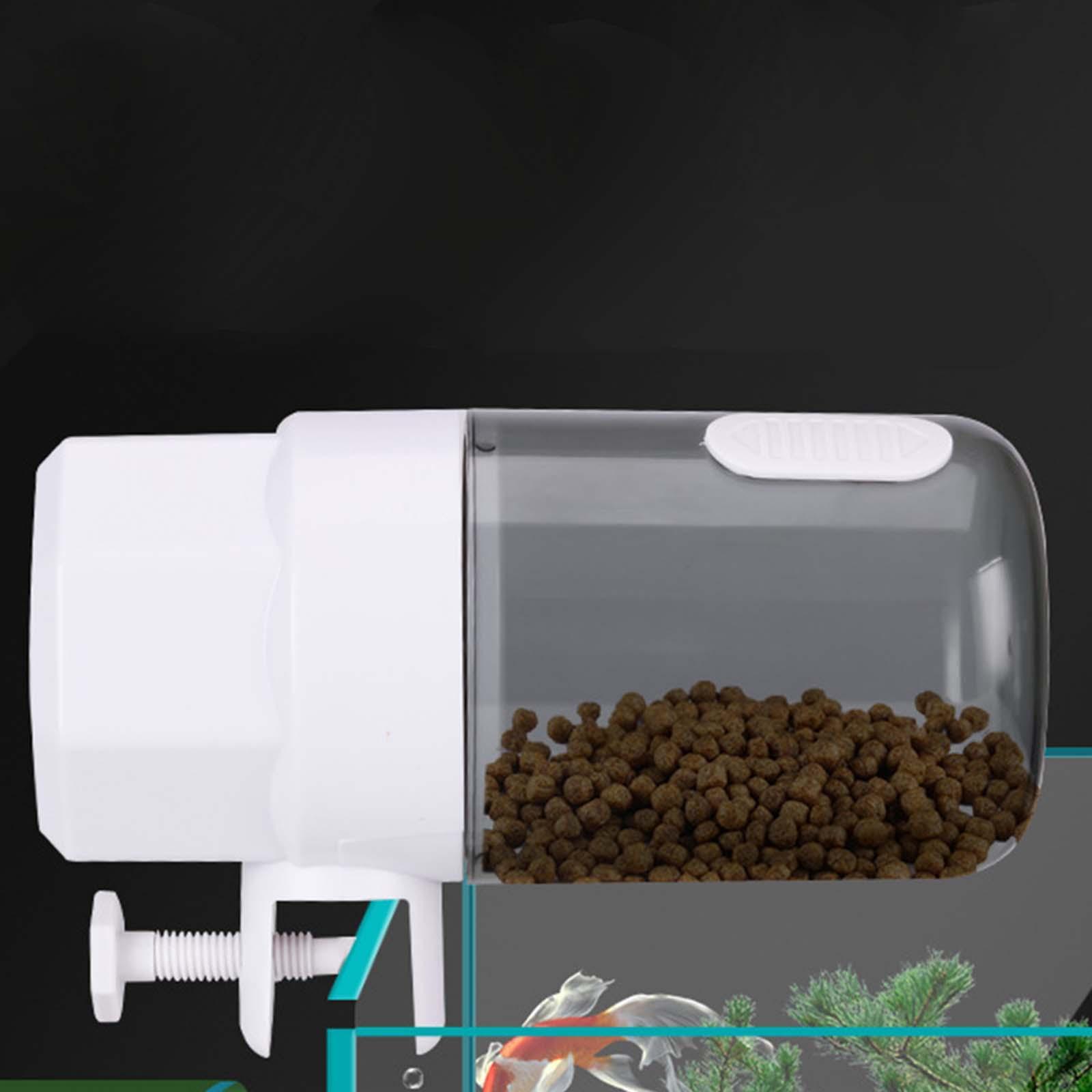 Large Capacity Automatic Fish Feeder Fish Tank Feeder Timer Food Dispenser