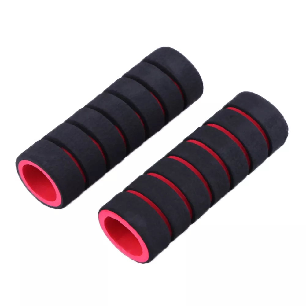1 Cặp Bọc Tay Lái Xe Đạp Bọc Tay Cầm Đầu Nút Khóa Xe Đạp Leo Núi Chống Trượt Tặng kèm móc khóa