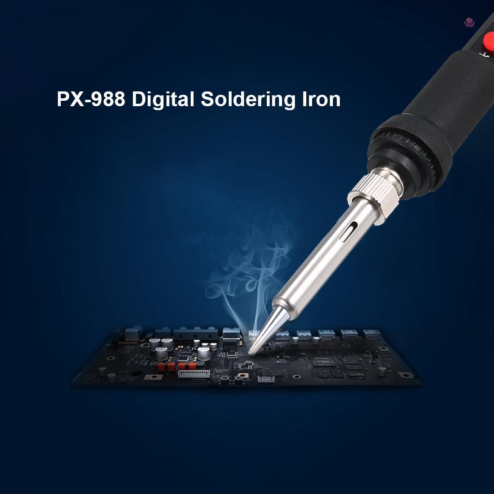 Bút Hàn Điện PX-988 Màn Hình LCD Kỹ Thuật Số Phích Cắm EU