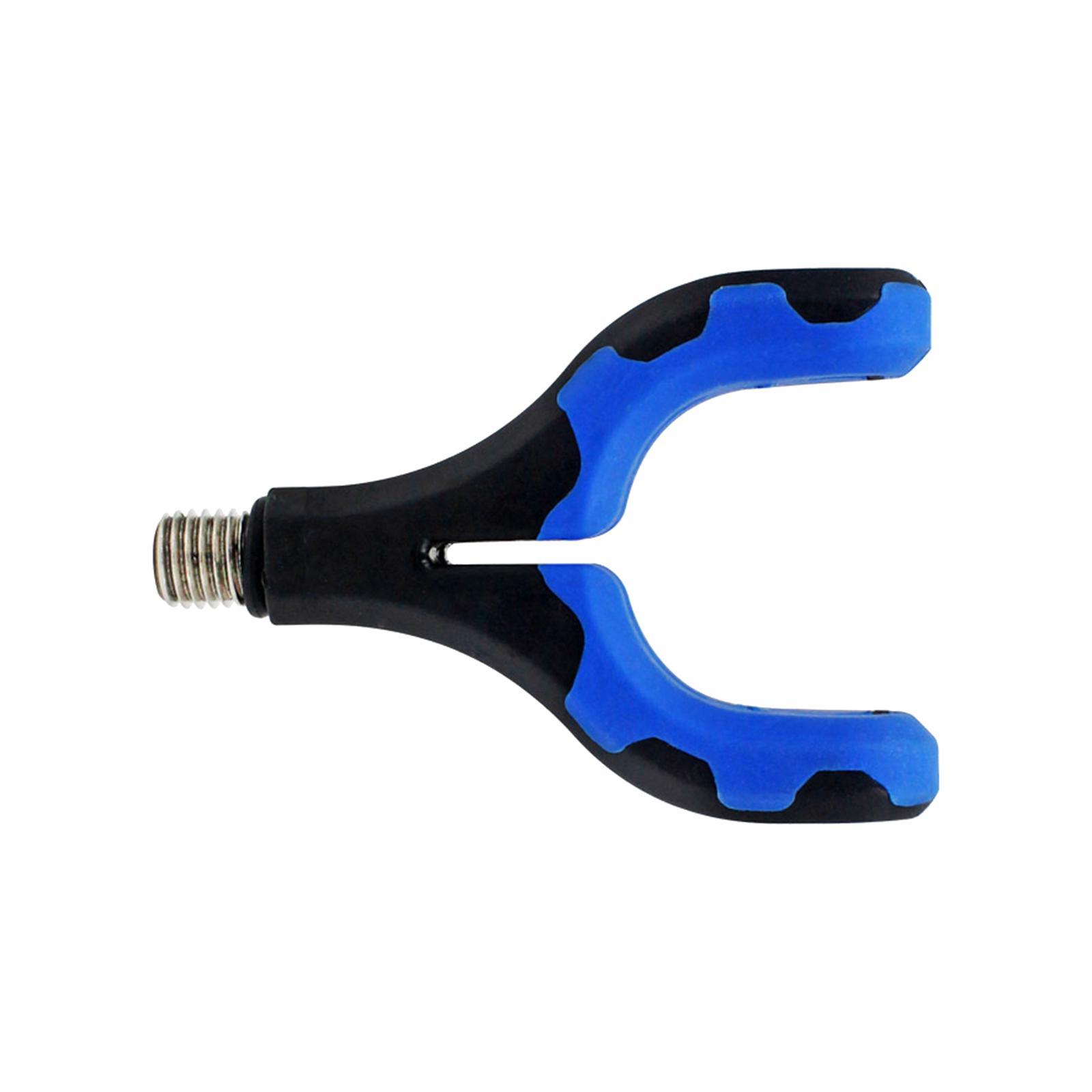 Fishing Rod Rest Fish Pole Bracket Stand, Durable Portable Universal, Fishing Accessories Non Slip U of Shaped Fishing Rod Holder