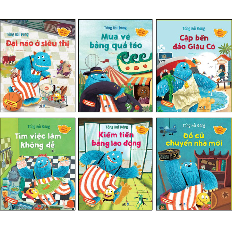 Bộ Sách "Quản Trị Tiền Bạc Từ Nhỏ" 6 Cuốn