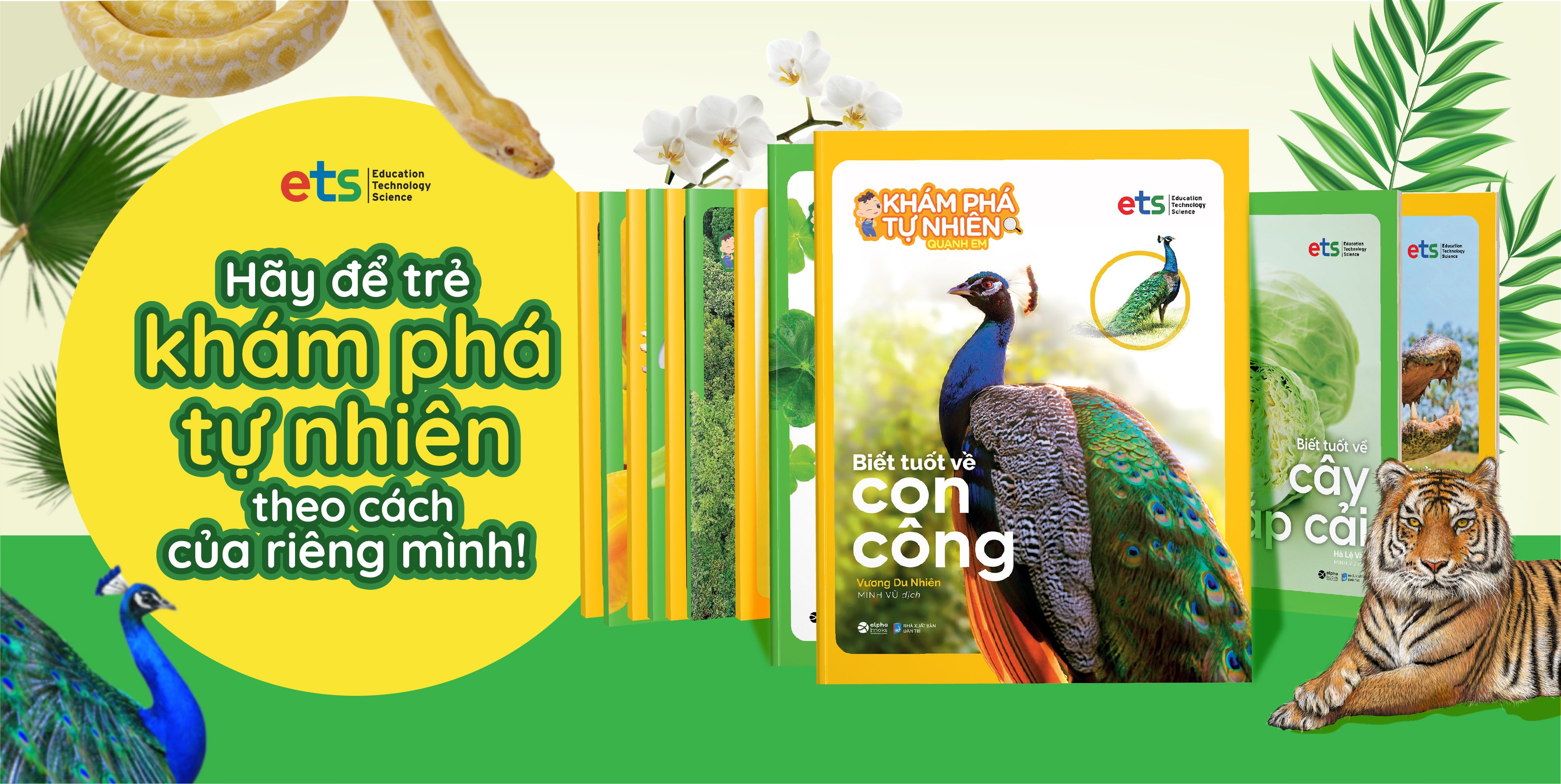 Bộ sách giúp trẻ khám phá thế giới tự nhiên:  ( 12 cuốn ) Khám Phá Tự Nhiên Quanh Em