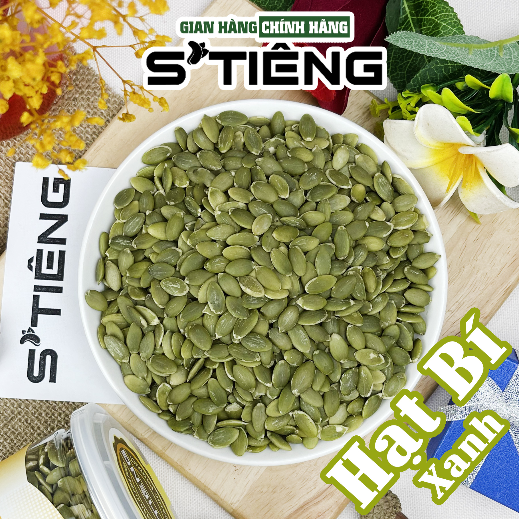 Nhân Hạt Bí Xanh Tươi Sống S'TIÊNG