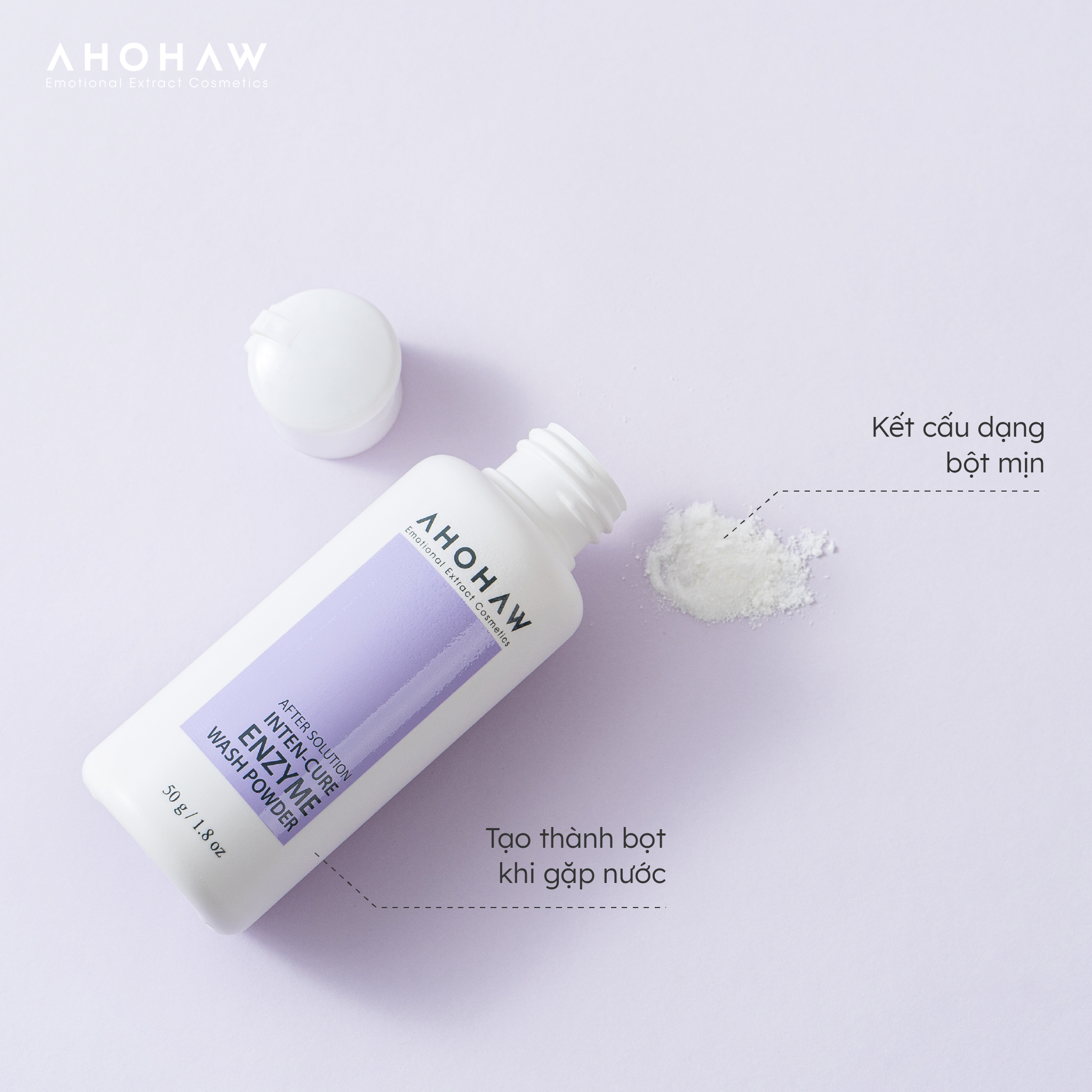 Bột Rửa Mặt Enzyme Ahohaw After Solution - Hàng Chính Hãng