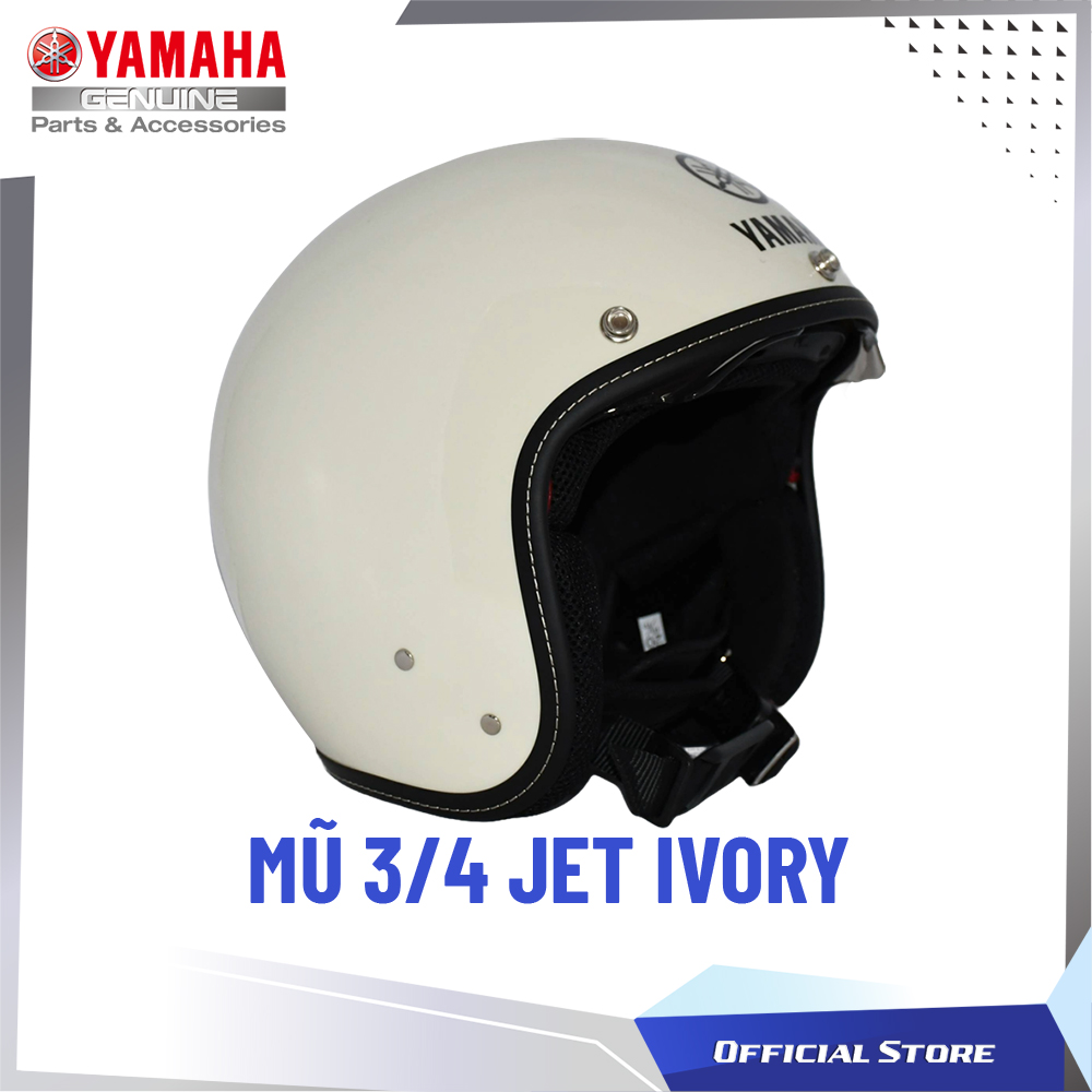 MŨ 3/4 JET IVORY