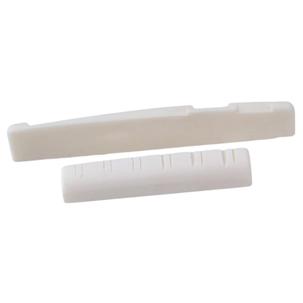 Thay Thế 12 Dây Đàn Guitar Xẻ Rãnh Yên Ngựa Hạt Khắc Xương Trâu