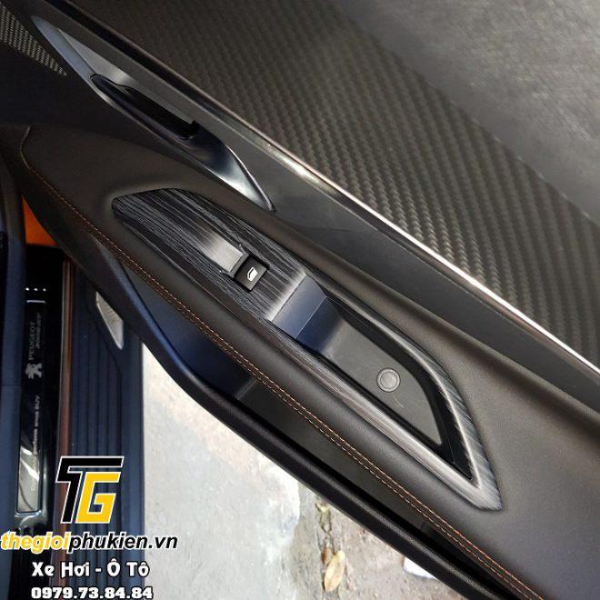 Ốp nội thất vân gỗ cho Peugeot 3008, 5008 Cao cấp