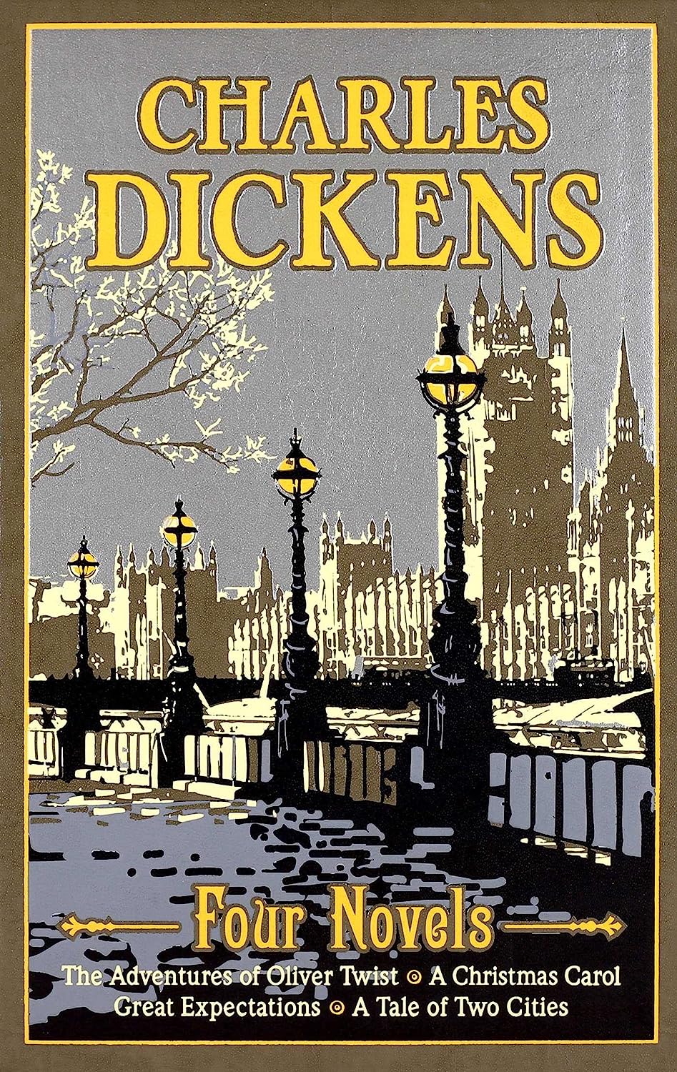 Artbook - Sách Tiếng Anh - Charles Dickens: Four Novels (Leather-bound Classics)