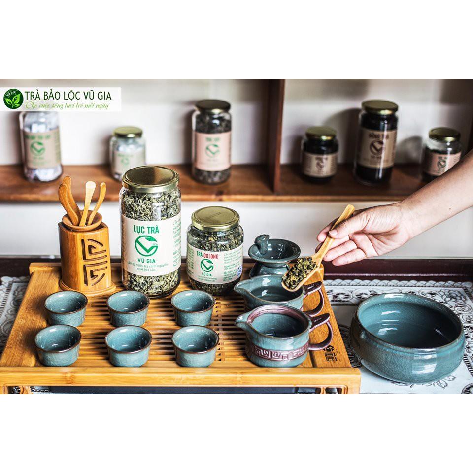 Trà Ô Long Nguyên Chất Bảo Lộc Vũ Gia - Giảm cân an toàn, thanh nhiệt cơ, nấu trà sữa thơm ngon
