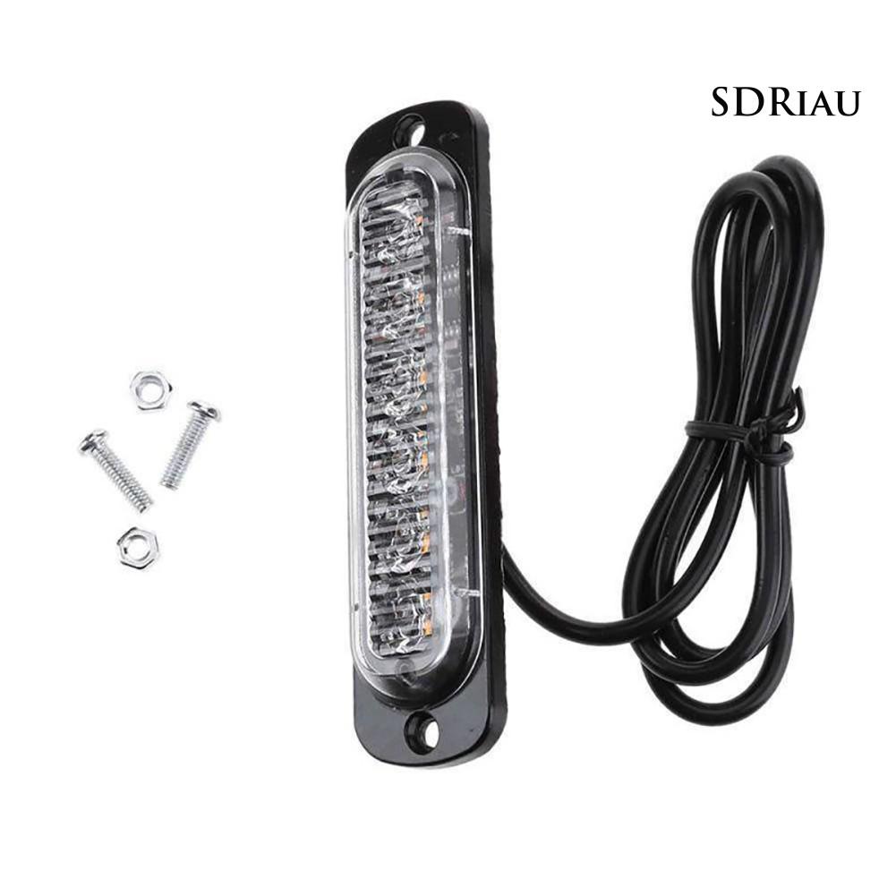 Đèn Led 6 Bóng 12-24v Cảnh Báo Cho Xe Hơi, Xe Tải