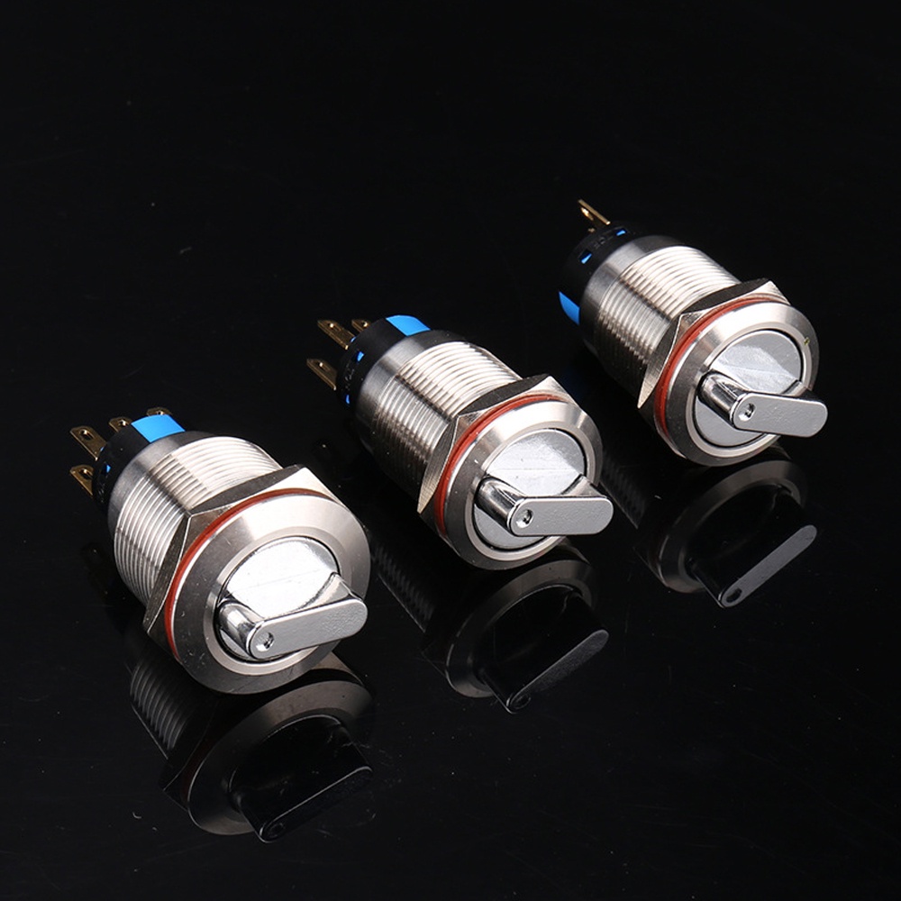 Núm công tắc xoay Tự khóa 16mm, 19mm, 22mm