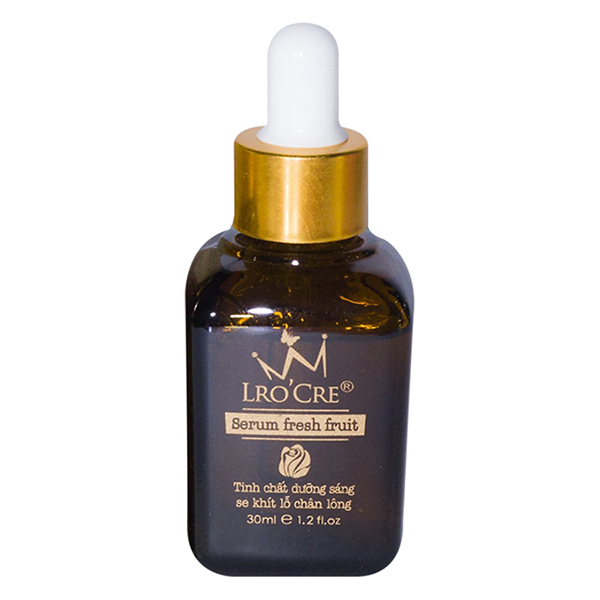 Serum Trắng Da Ngừa Nhăn Lão Hóa Se Khít Lỗ Chân Lông Lro'cre Trái Cây Tươi Lên Men