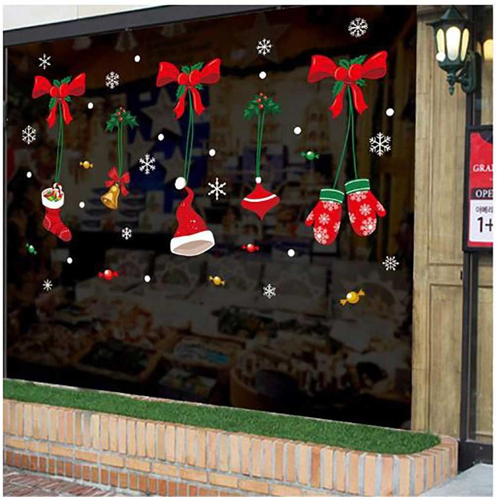 DECAL TRANG TRÍ NOEL 2 MẶT 2021 SỐ 8