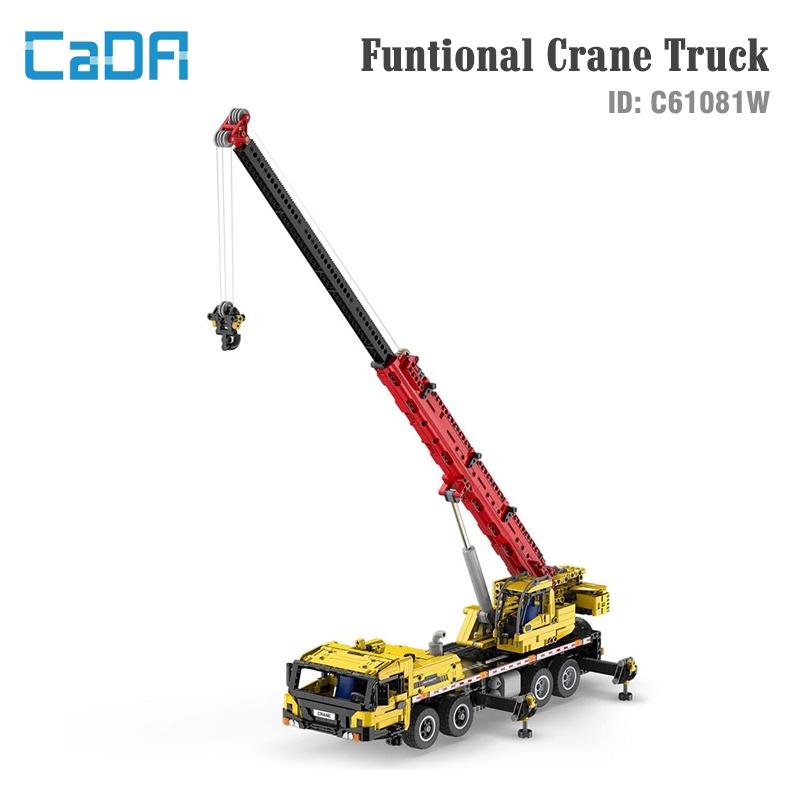 Đồ Chơi Lắp Ráp Điều Khiển Xe Cẩu Functional Crane Truck – CADA C61081W