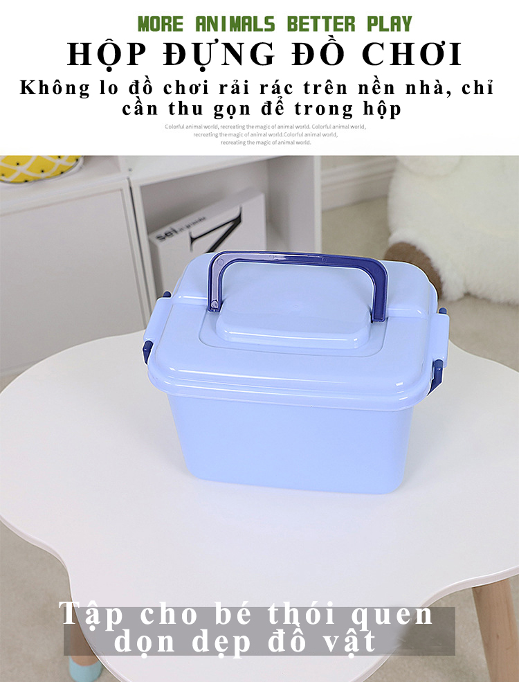 Đồ Chơi Mô Phỏng Các Con Thú Hoang Dã Dành Cho Trẻ Em