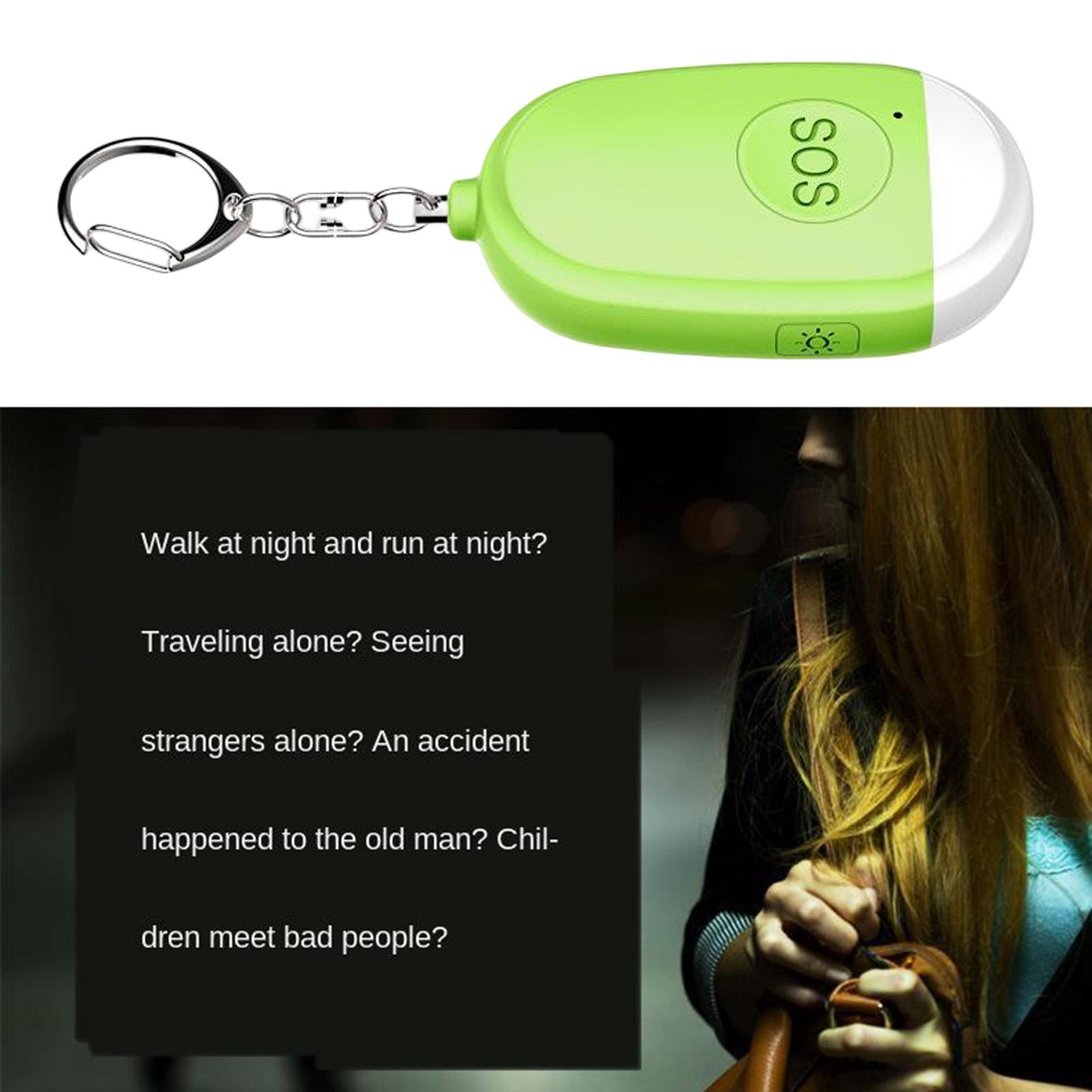 Mini 130DB Personal    Charging for Women Elderly Kids white