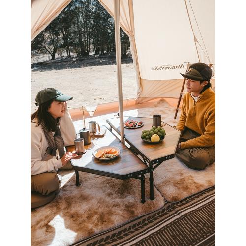 Bàn dã ngoại xếp gọn 8 cạnh MDF Naturehike CNH22JU040