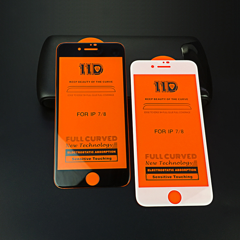 Kính cường lực 11D cho iPhone 6 - 6S, Full viền đen