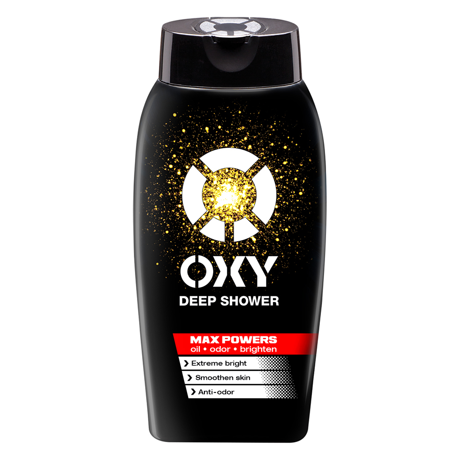 Sữa Tắm Tác Động Sâu Cho Nam Oxy Deep Shower (180ml)